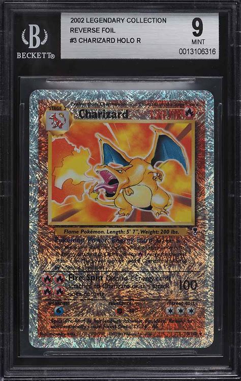 reverse holo charizard price